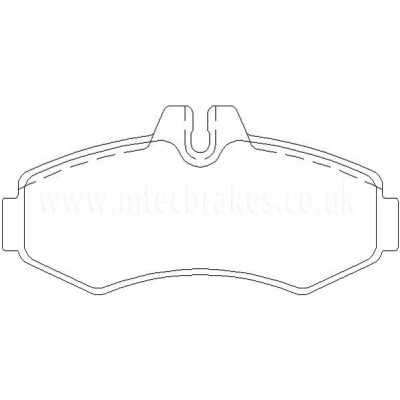 MDB1967 Plaquettes de frein Performance Mintex