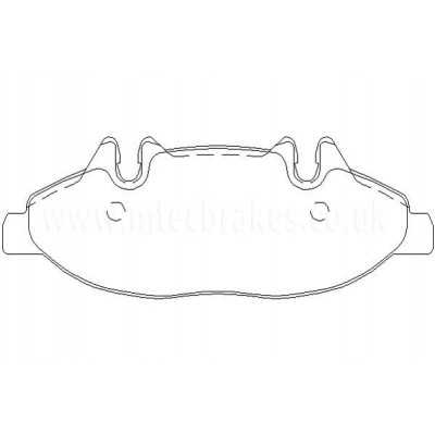 MDB2678 Plaquettes de frein Performance Mintex