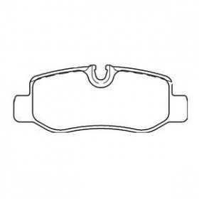 MDB3739 Plaquettes de frein Performance Mintex