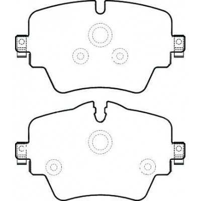 MDB3757 Plaquettes de frein Performance Mintex