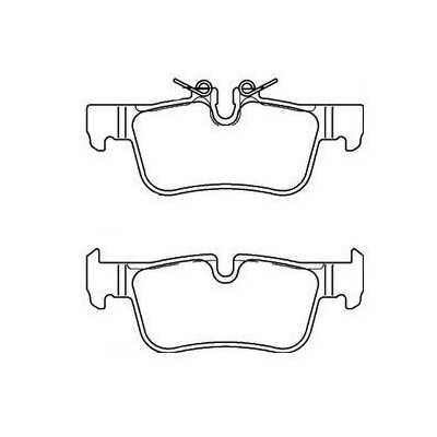MDB3723 Plaquettes de frein Performance Mintex