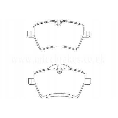 DP21789 Plaquettes de frein EBC Greenstuff 