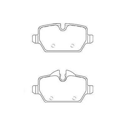 MDB3131 Plaquettes de frein Performance Mintex