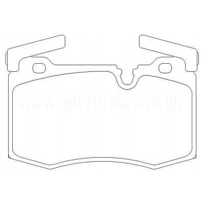 MDB2982 Plaquettes de frein Performance Mintex