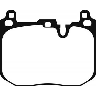 DP42271R Plaquettes de frein EBC Yellowstuff