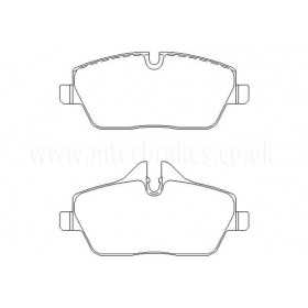 MTECPAD4412 Plaquettes de frein performance Brakes and Spacers