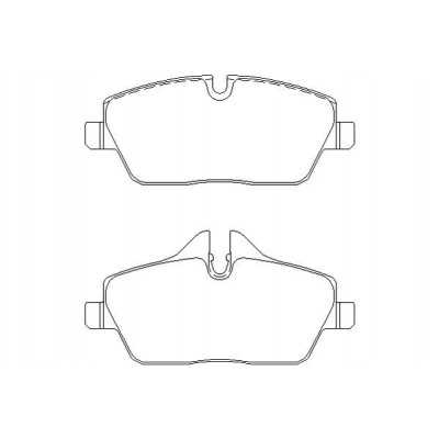 BW4155 Plaquettes de frein Performance Brakeworld