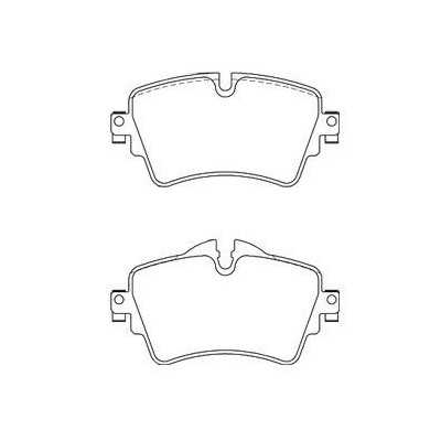 MDB3734 Plaquettes de frein Performance Mintex