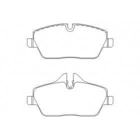 MDB2682 Plaquettes de frein Performance Mintex