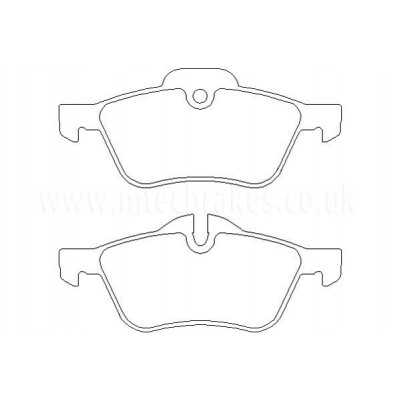 DP31388C Plaquettes de frein EBC Redstuff