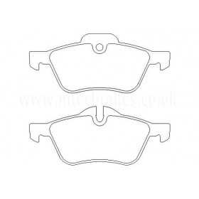 MDB2162 Plaquettes de frein Performance Mintex