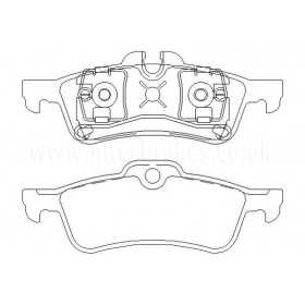 MTECPAD4021 Plaquettes de frein performance Brakes and Spacers
