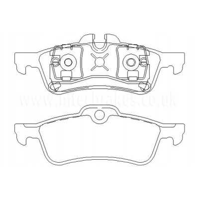 MTECPAD4021 Plaquettes de frein performance Brakes and Spacers