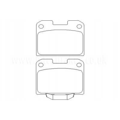DP41098R Plaquettes de frein EBC Yellowstuff