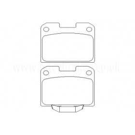 MDB1758 Plaquettes de frein Performance Mintex