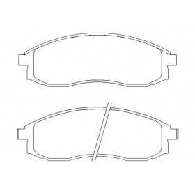 BW4020 Plaquettes de frein Performance Brakeworld