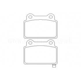 DP31985C Plaquettes de frein EBC Redstuff 