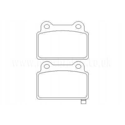 MDB3039 Plaquettes de frein Performance Mintex