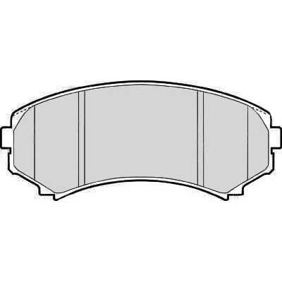 DP61619 Plaquettes de frein EBC Greenstuff 