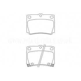 MDB1965 Plaquettes de frein Performance Mintex