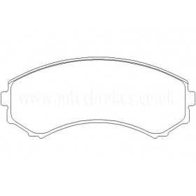 MDB1845 Plaquettes de frein Performance Mintex