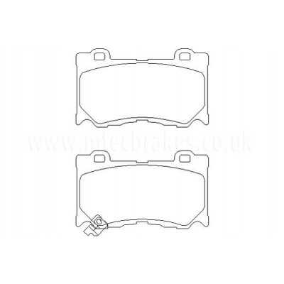 MDB3049 Plaquettes de frein Performance Mintex
