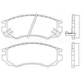 MDB1920 Plaquettes de frein Performance Mintex