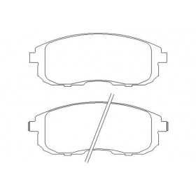 MDB2847 Plaquettes de frein Performance Mintex