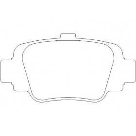 BW549 Plaquettes de frein Performance Brakeworld