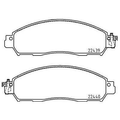 MDB3914 Plaquettes de frein Performance Mintex