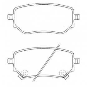 MDB4119 Plaquettes de frein Performance Mintex