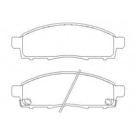 MDB3096 Plaquettes de frein Performance Mintex