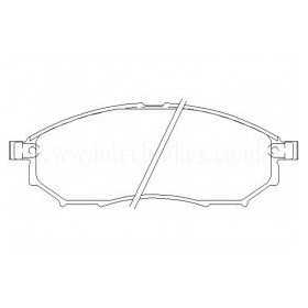 DP41671R Plaquettes de frein EBC Yellow Stuff