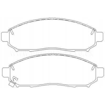 MDB2715 Plaquettes de frein Performance Mintex