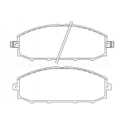 DP41280R Plaquettes de frein EBC Yellowstuff