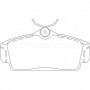 DP41238R Plaquettes de frein EBC Yellowstuff