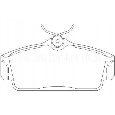 DP21238 Plaquettes de frein EBC Greenstuff 