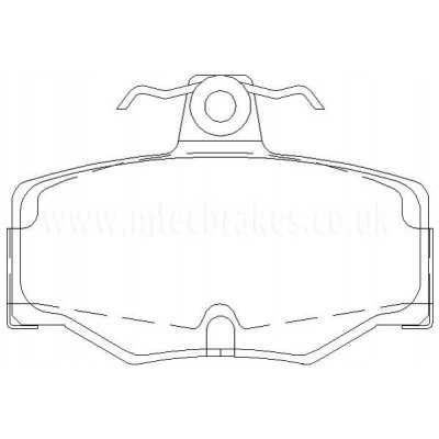 BW437 Plaquettes de frein Performance Brakeworld