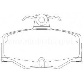 DP2834 Plaquettes de frein EBC Greenstuff 