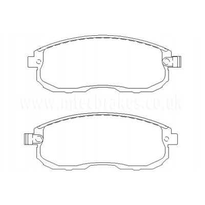 MDB2967 Plaquettes de frein Performance Mintex