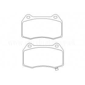 MTECPAD4250 Plaquettes de frein performance Brakes and Spacers