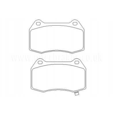 MDB2341 Plaquettes de frein Performance Mintex