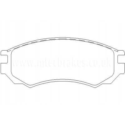 DP4839R Plaquettes de frein EBC Yellowstuff