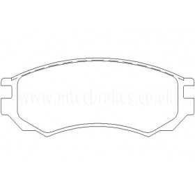 MDB1500 Plaquettes de frein Performance Mintex