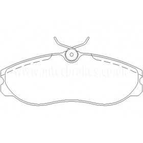 VFM597 Plaquettes de frein Performance Brakeworld