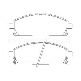 MDB1975 Plaquettes de frein Performance Mintex