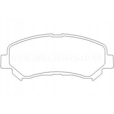 BW4255 Plaquettes de frein Performance Brakeworld