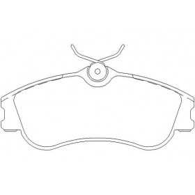 BW970 Plaquettes de frein Performance Brakeworld