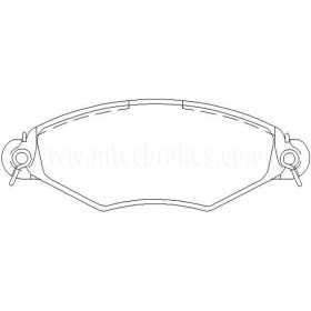 BW769 Plaquettes de frein Performance Brakeworld