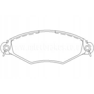 BW769 Plaquettes de frein Performance Brakeworld